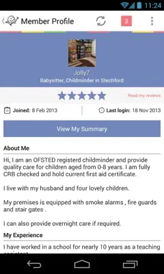 Childcare UK android App screenshot 3